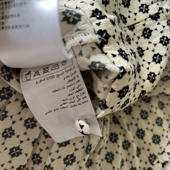 ba&sh patterned blouse - Picture 8 of 9